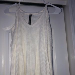 X-small Off White Open shoulder long sleeve